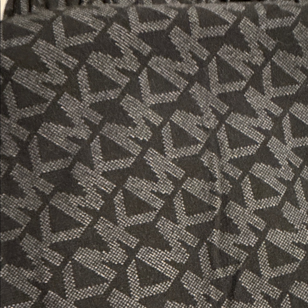 Black Patterned Pants - Picture 3 of 3